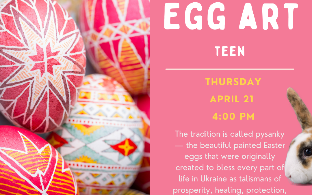 Teen Ukranian Egg Art