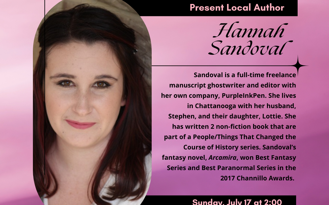 Local Author – Hannah Sandoval
