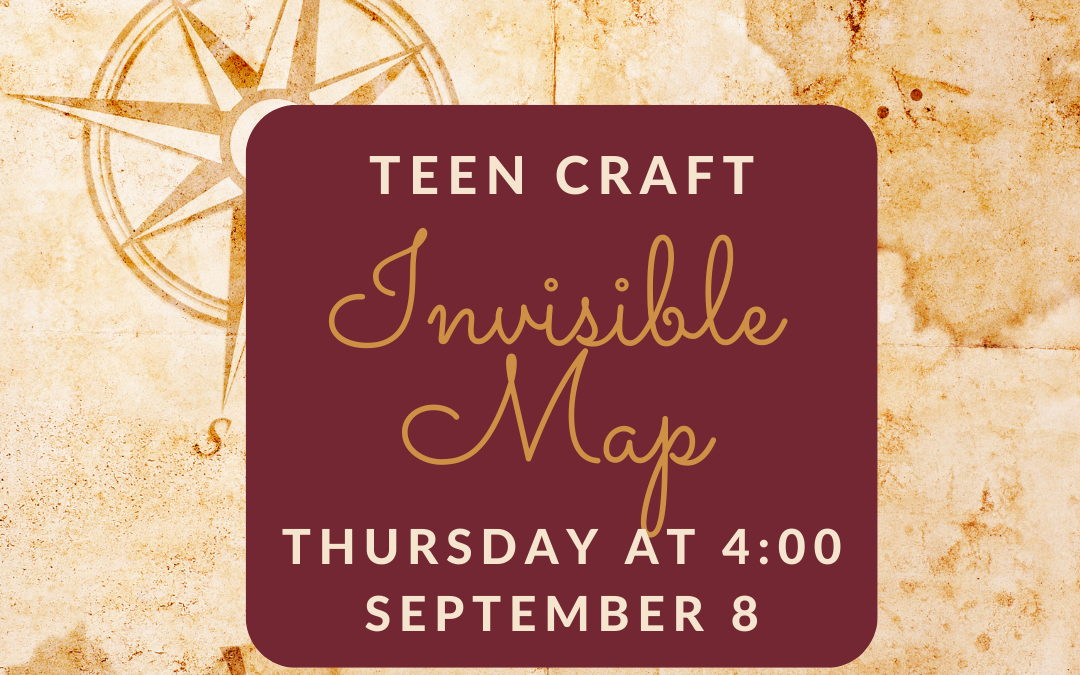 Teen Craft – Invisible Map