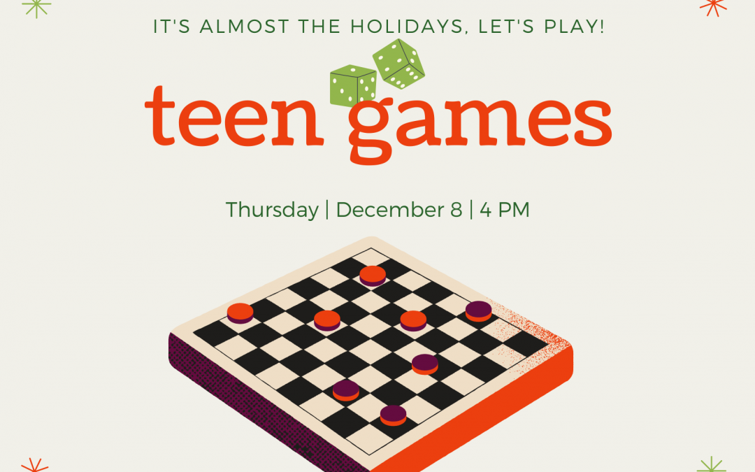 *CANCELLED* Teen Games