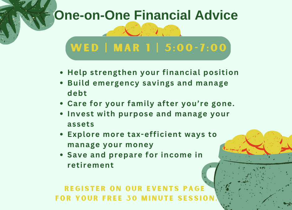 Free One-on-One Financial Advice
