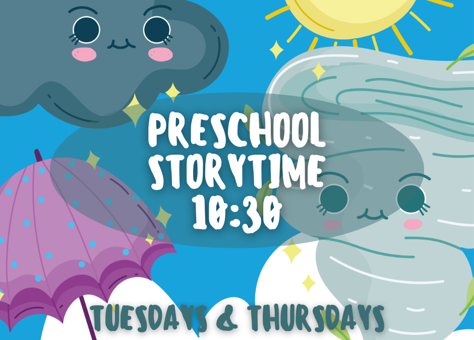 Preschool Storytime – Weather