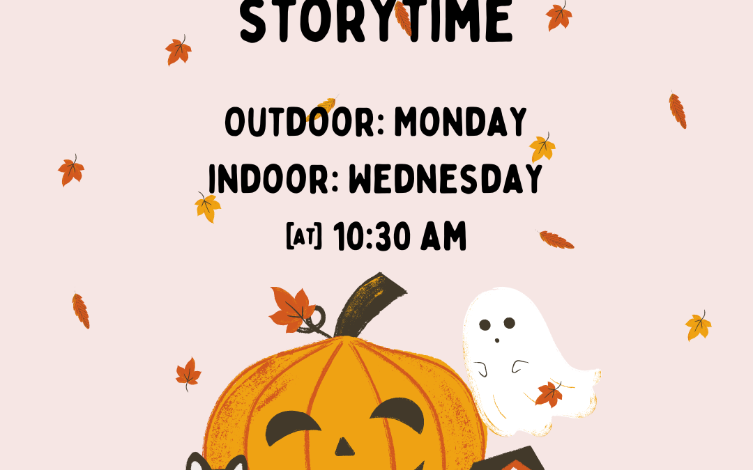 Outdoor Baby and Toddler Storytime