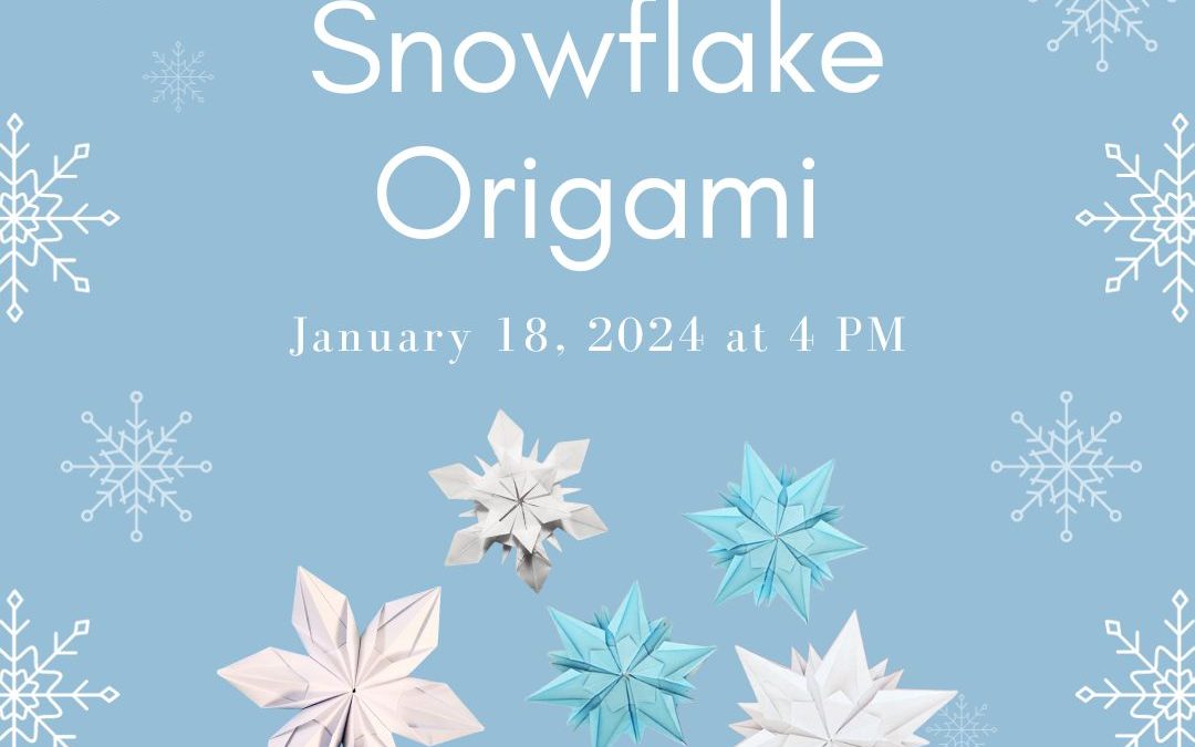 Snowflake Origami Art Workshop