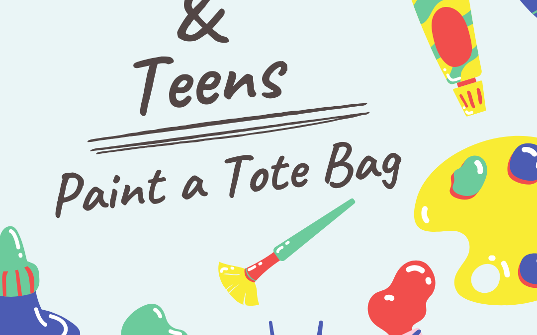 Teen/Tween Paint: Tote Bags