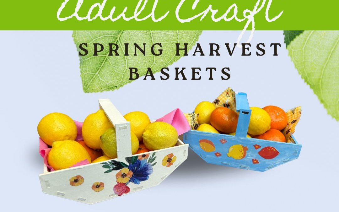 Adult Craft: Spring Harvest Baskets